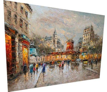 Christof Vevers (1962) - Paris ~ Moulin Rouge - Sortie de
