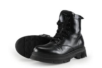 Tommy Hilfiger Veterboots Meisjes in maat 35 Zwart, Enfants & Bébés, Verzenden, Schoenen