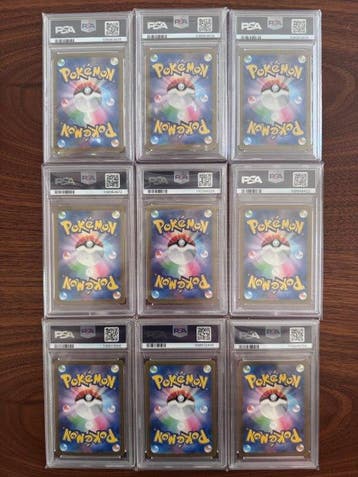 Pokémon - 9 Graded card - PSA 10 - Scarlet & Violet -, Nieuw