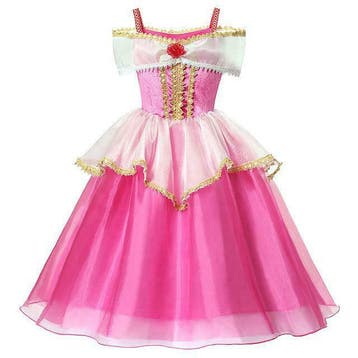 Prinsessenjurk - Doornroosje - Kleedje, Kinderen en Baby's, Carnavalskleding en Verkleedspullen, Verzenden, Nieuw