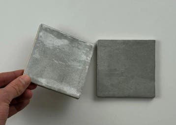 Wandtegel Grijs 10x10cm (Muurtegels, Muur- en plafondtegels), Doe-het-zelf en Bouw, Nieuw, Minder dan 20 cm, 10 m² of meer, Wandtegels