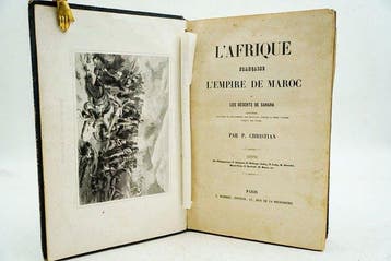 P. Christian - LAfrique française, lEmpire de Maroc et les