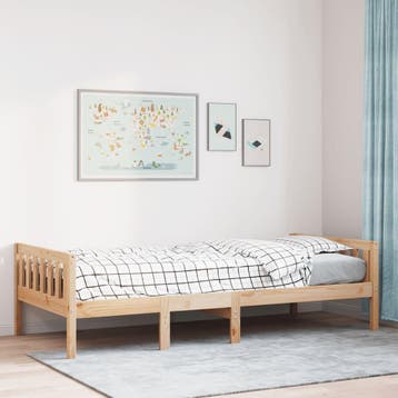 vidaXL Kinderbed zonder matras massief grenenhout 90x200 cm, Verzenden, Nieuw