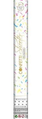 Bio Confetti Kanon Gekleurd 40cm, Verzenden, Nieuw