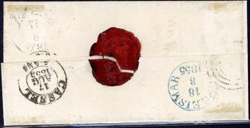 Thurn und Taxis 1852/1853 - 5 naast K1 Bebra op klein