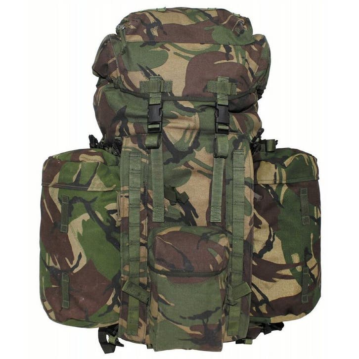 Britse rugzak 80L PLCE SHORT met zijtassen, DPM camo, Caravanes & Camping, Accessoires de camping, Enlèvement ou Envoi