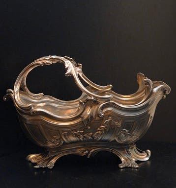Flessenonderzetter - Antiek Frans Art Nouveau
