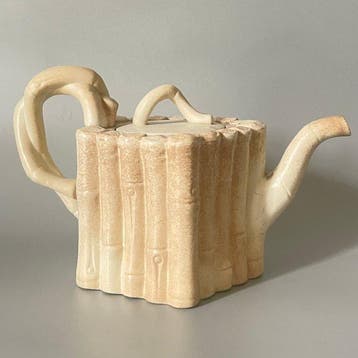 Wedgwood - Théière - Porcelaine - théière en bambou