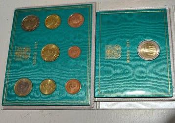 Vaticaan. Year Set (BU) / 2 Euro 2013 (2 Items) (Zonder