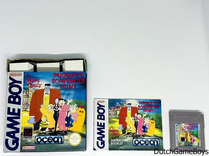 Gameboy Classic - The Addams Family - Pugsleys Scavenger Hu, Games en Spelcomputers, Games | Nintendo Game Boy, Gebruikt, Verzenden