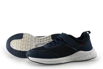 Tommy Hilfiger Sneakers Jongens in maat 34 Blauw, Enfants & Bébés, Verzenden, Schoenen