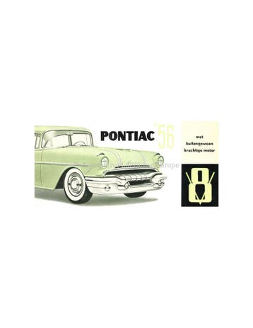 1956 PONTIAC STAR CHIEF / CATALINA / SEDAN BROCHURE
