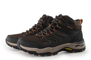 Skechers Wandelschoenen in maat 45 Bruin, Kleding | Heren, Schoenen, Bruin, Verzenden, Zo goed als nieuw, Skechers