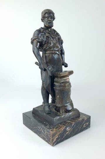 After Wilhelm Albermann (1835–1913) - sculptuur, The