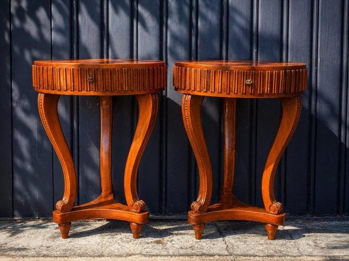 Table de chevet (2) - Bois, Antiek en Kunst, Kunst | Designobjecten