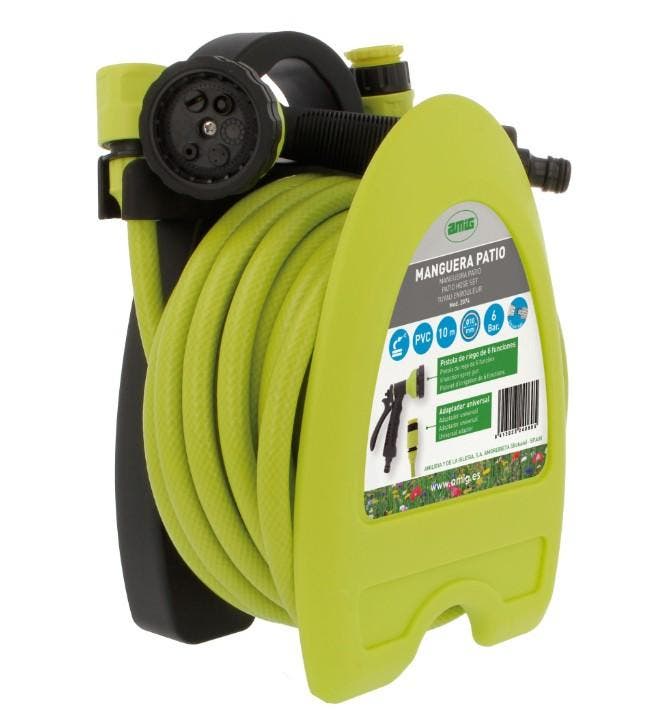 AMIG Tuinslang op haspel 10 meter, Tuin en Terras, Bewateringscomputers, Nieuw
