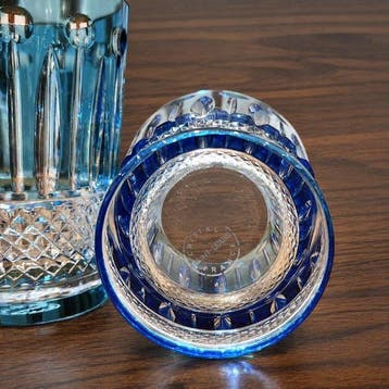 St. Louis - Verre à eau - Cristal - Tommy Dark Blue Tumbler