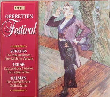 Strauss, Kálmán, Franz Lehár - Operetten Festival, CD & DVD, Verzenden