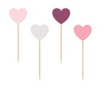 Prikkers Hartjes 4cm 8st, Verzenden, Nieuw