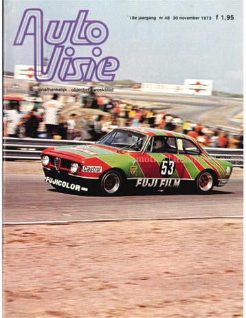 1973 AUTOVISIE MAGAZINE 48NEDERLANDS, Ophalen of Verzenden