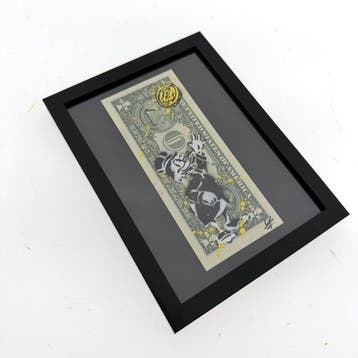 WhyCreationz (XX-XXI) - Scrooge x Bitcoin (Banksy hommage)