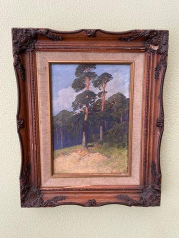 Rudolf Hellgrewe (1860-1926) - Grunewald, Berlin, Antiek en Kunst, Kunst | Schilderijen | Klassiek