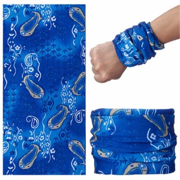 Fako Fashion - Microfiber Faceshield - Bandana - Nekwarmer -, Verzenden