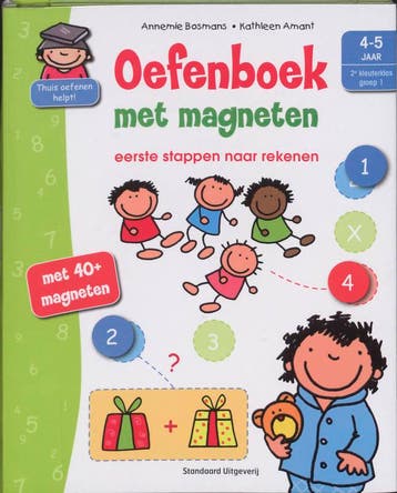Eerste stappen naar rekenen / Oefenboekjes met magneten, Verzenden, Gelezen, Annemie Bosmans