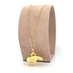 Vieri - Halsketting - Elefante - 18 karaat Geel goud, Handtassen en Accessoires, Nieuw