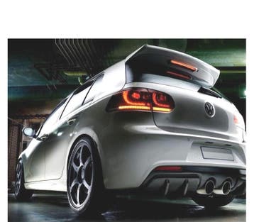 FEUX ARRIÈRE VOLKSWAGEN VW GOLF 6 LOOK R FULL LED DYNAMIQUES, Autos : Pièces & Accessoires, Éclairage, Verzenden, Neuf