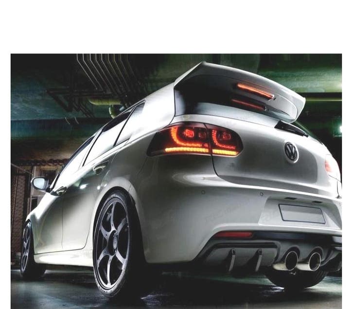 FEUX ARRIÈRE VOLKSWAGEN VW GOLF 6 LOOK R FULL LED DYNAMIQUES, Auto-onderdelen, Verlichting, Verzenden