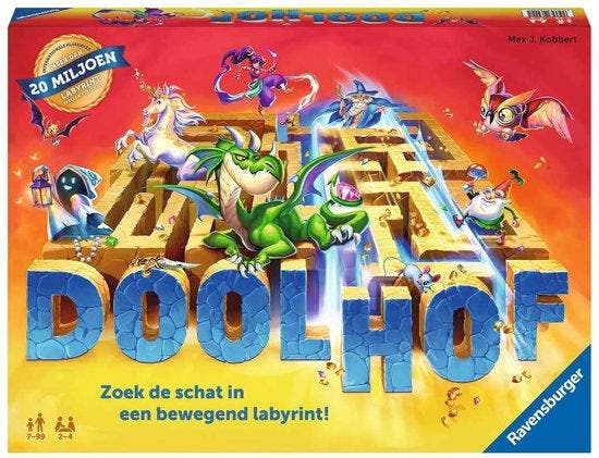 Verpakking beschadigd Ravensburger Doolhof - Bordspel, Kinderen en Baby's, Speelgoed | Kinderpuzzels, Nieuw, Verzenden