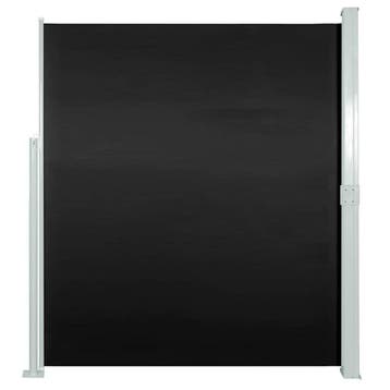 Zonnescherm 160x300cm zwart | Retour deal, snel weg!, Tuin en Terras, Verzenden, Overige typen, Zo goed als nieuw, 150 tot 300 cm