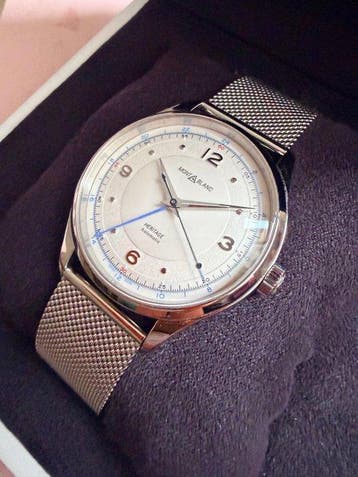 Montblanc - Heritage - 119949 - Homme - 2023, Handtassen en Accessoires, Horloges | Heren, Nieuw
