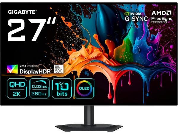 Veiling - GIGABYTE MO27Q28G Gaming Monitor OLED 27 inch (Def, Informatique & Logiciels, Moniteurs