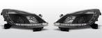 Koplampen LED DRL | geschikt voor Opel Corsa D 2006- | zwart, Verzenden, Nieuw, Opel