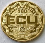 Pays-Bas. 200 Ecu 1992 Gold Commemorative Willem I