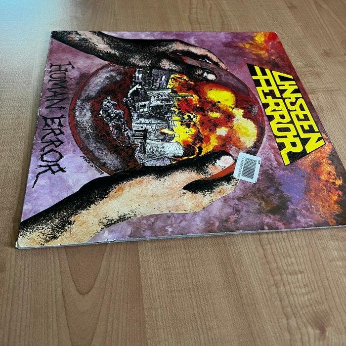 Unseen Terror - Human Error - Vinylplaat - 1987, CD & DVD, Vinyles Singles