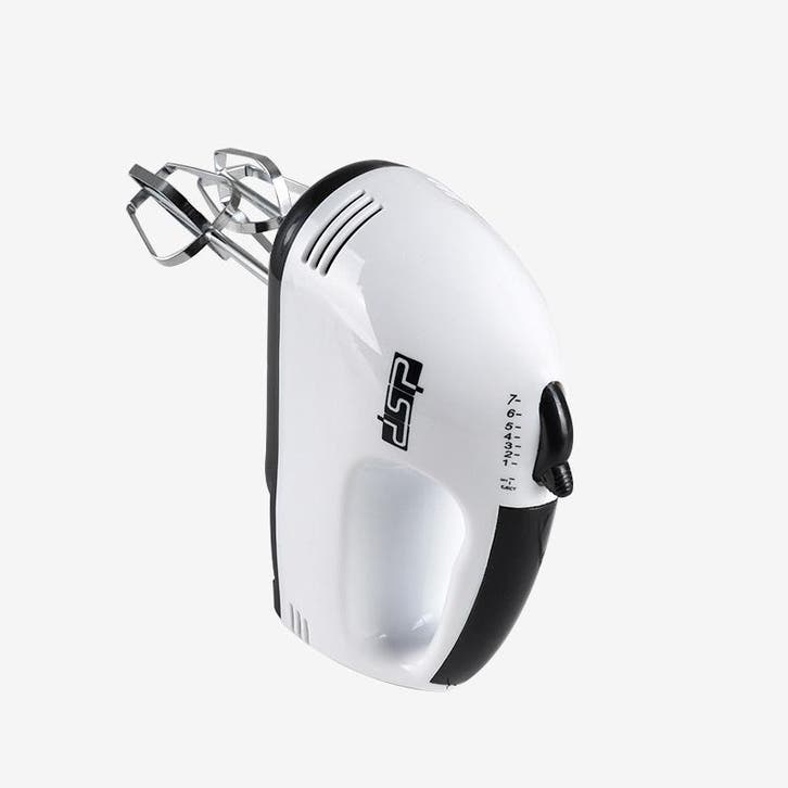 DSP KM2033 - Handmixer - 100W - 7 Snelheden - Wit, Electroménager, Mélangeurs de cuisine, Enlèvement ou Envoi