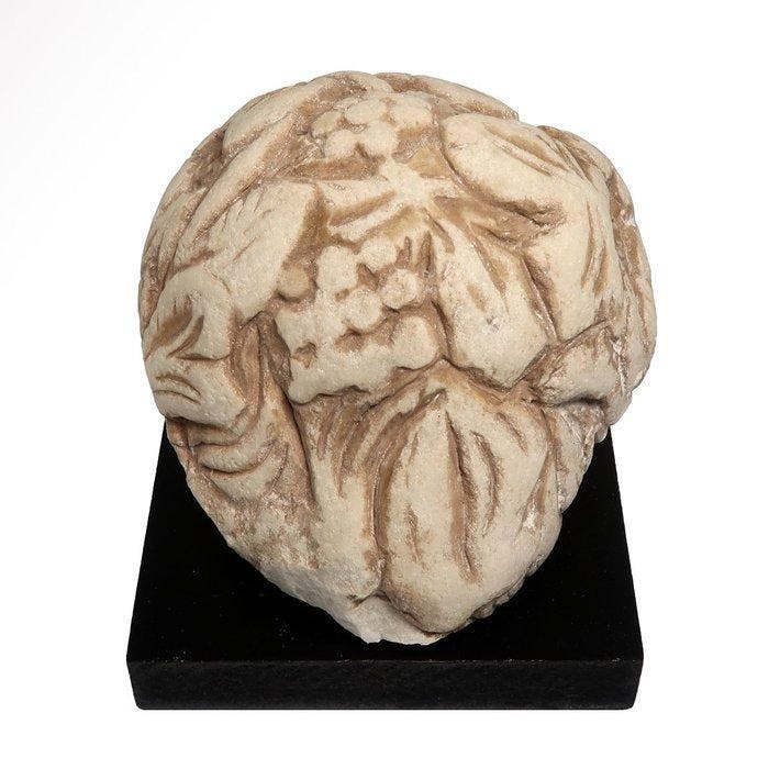 Oud-Romeins Marmer Architectonisch hoogreliëf van een, Antiek en Kunst, Antiek | Overige Antiek