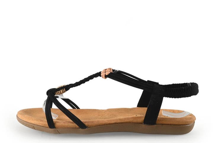 DSTRCT Sandalen in maat 38 Zwart, Kleding | Dames, Schoenen, Zwart, Zo goed als nieuw, Sandalen of Muiltjes, Verzenden