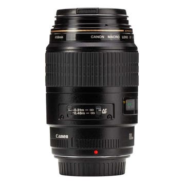 Canon EF 100mm f/2.8 Macro USM met garantie, Audio, Tv en Foto, Ophalen of Verzenden, Gebruikt
