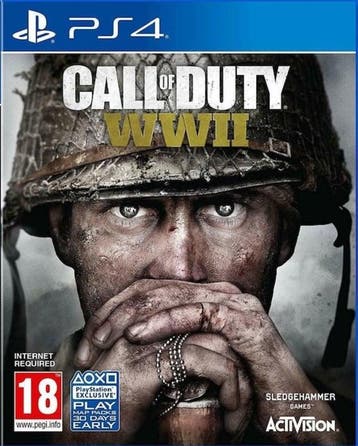Call of Duty WWII (PS4 Games), Ophalen of Verzenden, Zo goed als nieuw