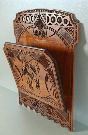 Art Nouveau Bak - Hout - 1900-1910 - Wand