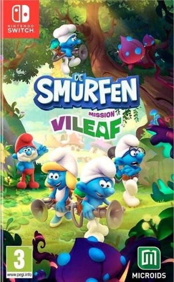 De Smurfen Mission Vileaf (Nieuw) (Switch Games), Ophalen of Verzenden, Nieuw