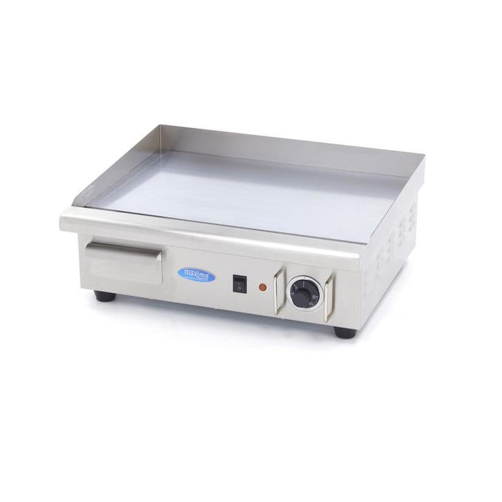 Grillplaat - Glad Chroom - 55 cm - incl. Opvangbak, Electroménager, Plaques de gril, Envoi