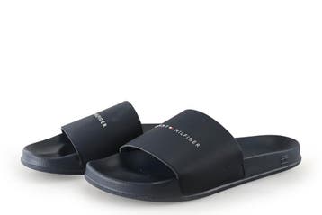 Tommy Hilfiger Slippers in maat 41 Zwart, Kleding | Heren, Slippers, Verzenden, Zwart, Tommy Hilfiger