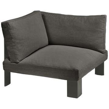 Serax Hoekzit Indoor Charcoal - Hoekzetel - Nieuw in, Verzenden, Klassiek, Nieuw, 75 tot 100 cm