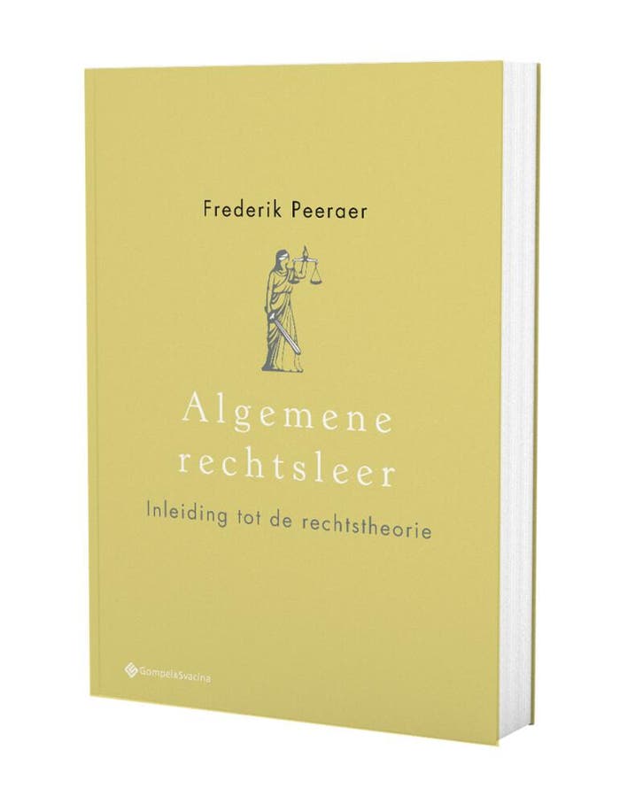 Algemene rechtsleer 9789463712743 Frederik Peeraer, Livres, Science, Envoi