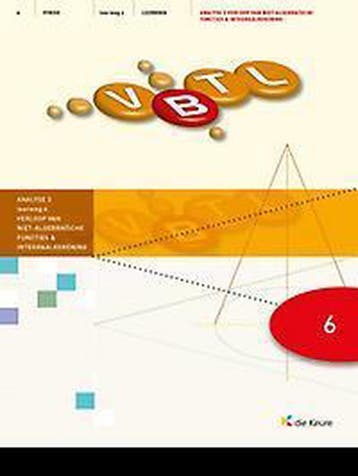 VBTL 6 - KathOndVla - leerboek analyse 3: verloop van, Verzenden, Zo goed als nieuw, Filip Geeurickx